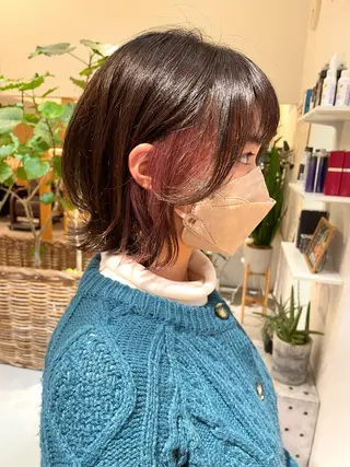 ミディアム 中西倖 トップスタイリストのヘアスタイル