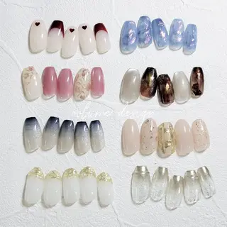 ネイル She by M【シーバイエム】パラジェル/ニュアンスネイル所属・She by M. Ryoukaのネイルデザイン