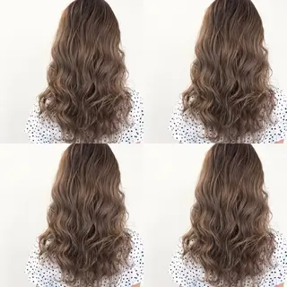 ロング カラー Hanna by W_SALONのヘアスタイル