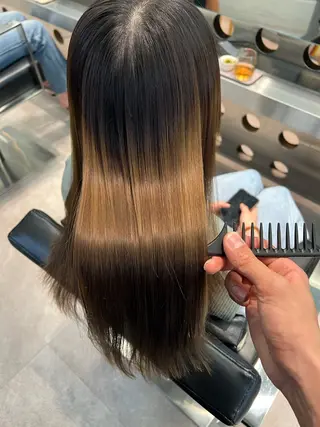 ロング パーマ 北村 岳久翔のヘアスタイル