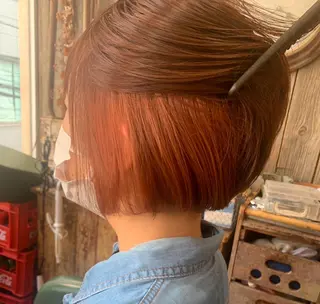 ショート カラー 髪質改善カラー /NAYUのヘアスタイル