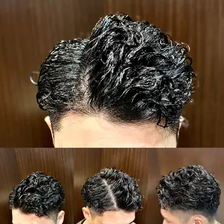 ショート パーマ メンズ 💈田上 立輝のヘアスタイル