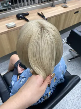 ショート カラー PELEshibuya所属・カットモデル様無料 💎saaya💎のヘアスタイル