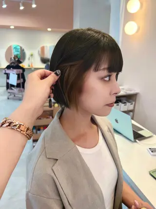 ミディアム mizuki ,のヘアスタイル