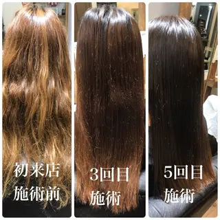 セミロング 髪質改善ヘアエステサロン-kiitos-【キートス】所属・. YUUKIのヘアスタイル