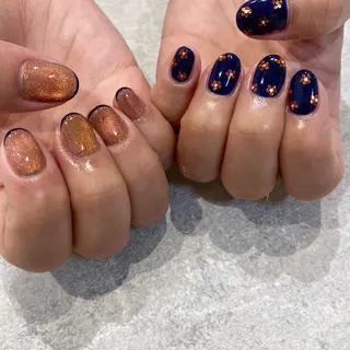 ネイル NINEnami ニュアンスネイルのネイルデザイン