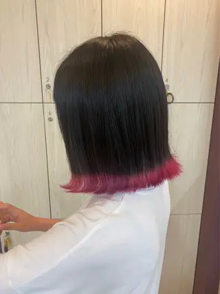 カラー ヘアアレンジ 💜モデル大募集💜 松下のヘアスタイル
