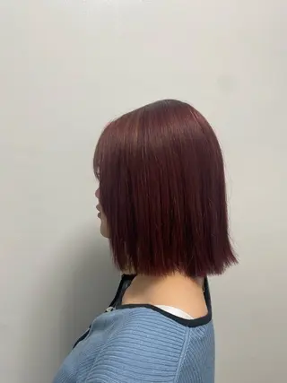 ショート カラー 🤍ベージュ/透明感 韓国ヘア/まりん🤍のヘアスタイル