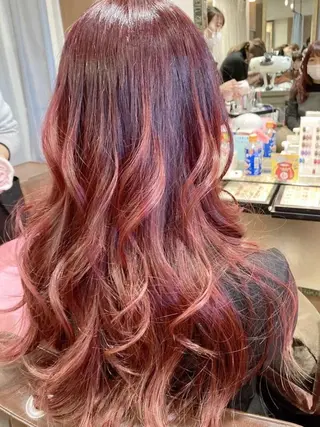 セミロング カラー 豊中/メンズ特化 岡田 龍之介のヘアスタイル