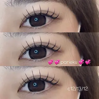 マツエク・マツパ Mell Yuuna ♡パリエク /束感のマツエク・マツパデザイン