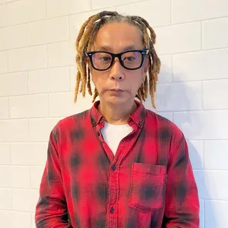 ミディアム カラー パーマ ヘアアレンジ メンズ キッズ ネイル マツエク・マツパ 中元 淳のヘアスタイル