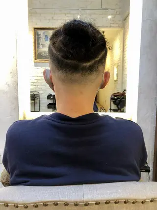 ショート メンズ Carina所属・セン北徒歩５分 キシタクのヘアスタイル