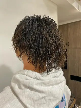 ショート パーマ et Douce所属・艶髪／髪質改善／ カワモトヒロトのヘアスタイル