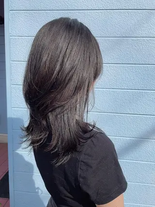 セミロング 美容室るーじゅ所属・美容室 るーじゅ/しいの木台のマツエク・マツパデザイン