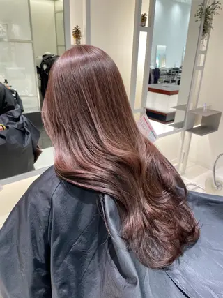 ロング カラー BiBi 武田 あやのヘアスタイル