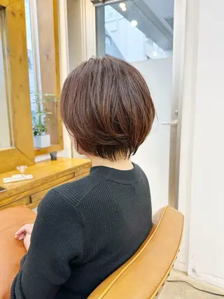 ショート newline銀座所属・銀座ショート/ 大人ショート/金子涼のヘアスタイル