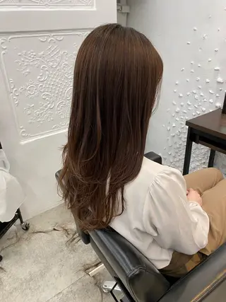 ロング ヘアアレンジ 平野 愛華のヘアスタイル