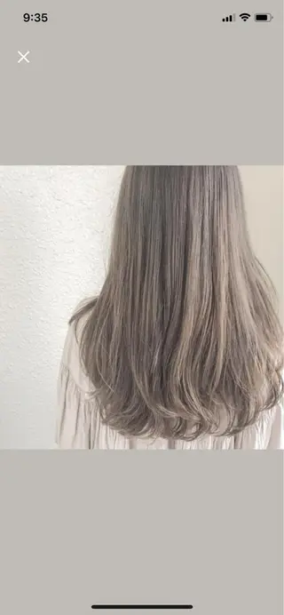 ロング カラー 縮毛矯正 髪質改善 鈴木のヘアスタイル