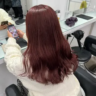 セミロング 井上 凜太郎のヘアスタイル