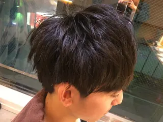 カラー メンズ メンズパーマの巨匠 鈴木純のヘアスタイル