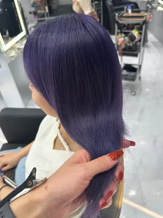 ミディアム カラー CS made by SHACHU 栄所属・山田 瑛司のヘアスタイル