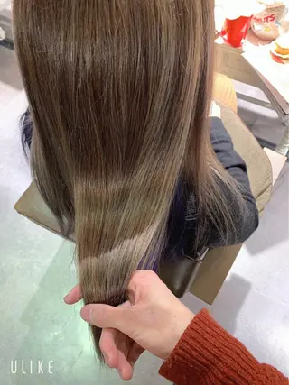 カラー エミュスト心斎橋所属・🎨カラー&髪質改善 松葉優希のヘアスタイル