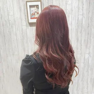 ロング カラー ヘアアレンジ 古沢 みづきのヘアスタイル