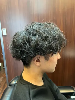 ショート メンズ ヒロ銀座新橋店所属・ヒロ銀座　さかうえ ひかる💈のヘアスタイル