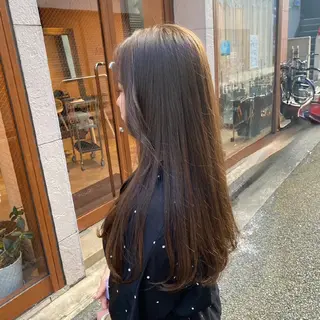 カラー ロング ❁︎NOAN❁︎ ｶｯﾄﾓﾃﾞﾙ募集中のヘアスタイル