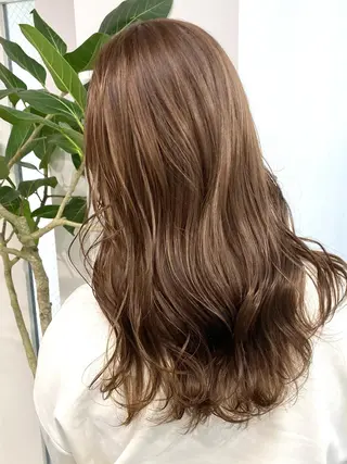 ロング カラー ヘアアレンジ Ayuri🫧 Diar Blueのマツエク・マツパデザイン