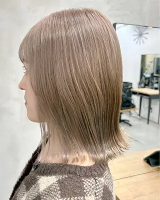 ショート カラー 🫐寒色系カラー 🫐ヤマナカリリカのヘアスタイル