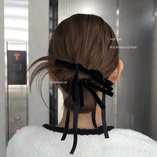 セミロング Haruka /うる艶透明感カラーのヘアスタイル