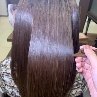 セミロング カラー Natura 八事店のヘアスタイル