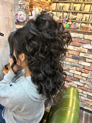 PRAMEERA所属・higashi chiriのヘアスタイル