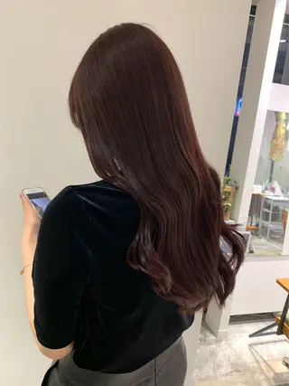 セミロング カラー 青山/無料/女性限定 /丁寧に施術/馬場のヘアスタイル