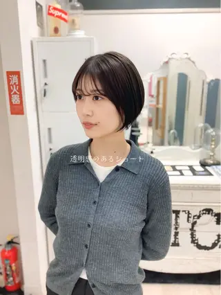 ショート Gardenhair 小笠原篤矢ショートのヘアスタイル