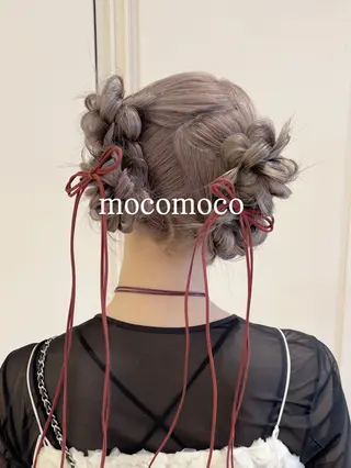 セミロング カラー VIEW maacoのヘアスタイル