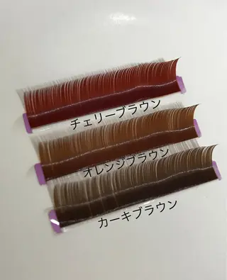 ミディアム カラー ヘアアレンジ キッズ マツエク・マツパ ヘア&カフェ ♡リエットのマツエク・マツパデザイン