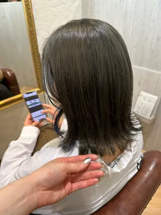 ミディアム hair salon  CAMON.所属・仙台/camon/ airiのヘアスタイル