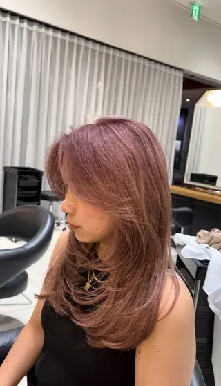 ロング GRANMASH所属・GRANMASH 竹田  瑠依希のヘアスタイル