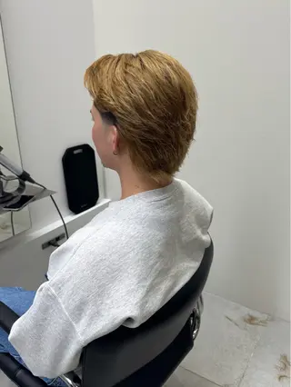 メンズ ひかり/ショート /似合わせカラーのヘアスタイル