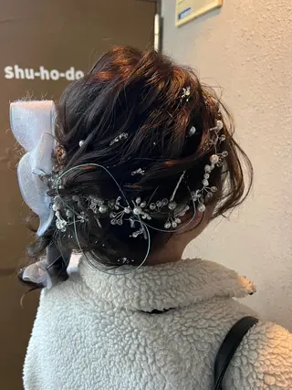 ロング ヘアアレンジ 山室 敬義のヘアスタイル