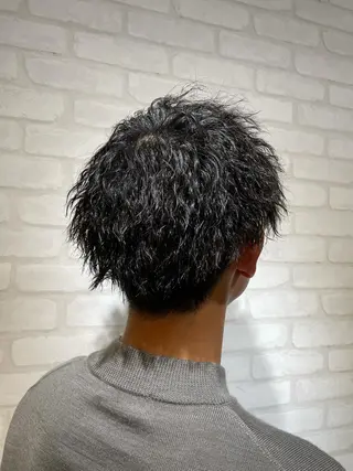 ミディアム パーマ メンズ 🌞谷川 幸也🌞のヘアスタイル