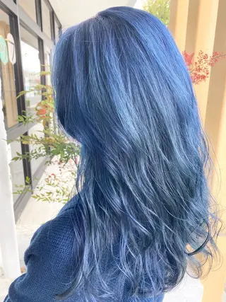 ロング カラー Gain池下 レディースのヘアスタイル