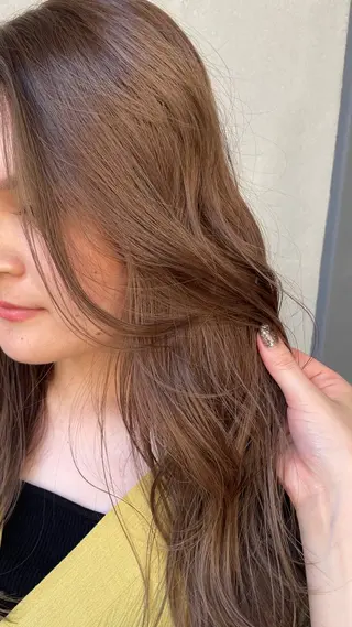 カラー ハナ🌼 梅田/ボブ/パーマのヘアスタイル