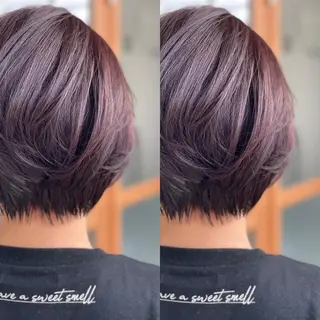 ショート カラー Snaly カラー特化ページのヘアスタイル