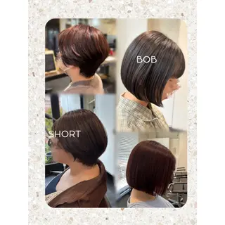 ショート カラー Mplus  二子玉川所属・◎鹿嶋◎暖色ｶﾗｰ /ﾒﾝｽﾞﾊﾟｰﾏのヘアスタイル
