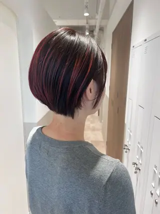 ショート カラー SALOWIN名古屋本山店所属・🍀ナガヤマ ヒデアキ🍀のヘアスタイル