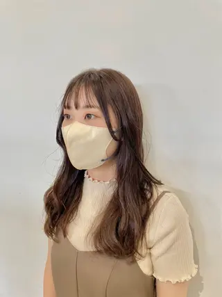 ロング カラー ufu所属・🫧KOWATA KASUMI🫧のヘアスタイル