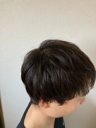 ミディアム メンズ エヴァ   弁天橋通店所属・丸山 竜斗のヘアスタイル